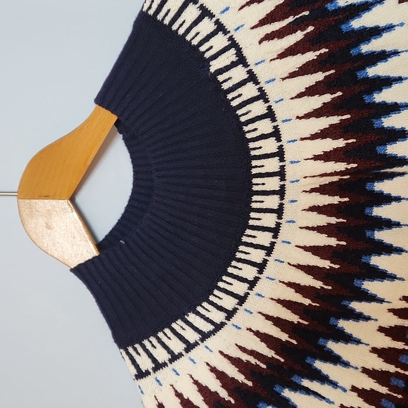 LONG Islandic style knit sweater - Picture 3 of 5